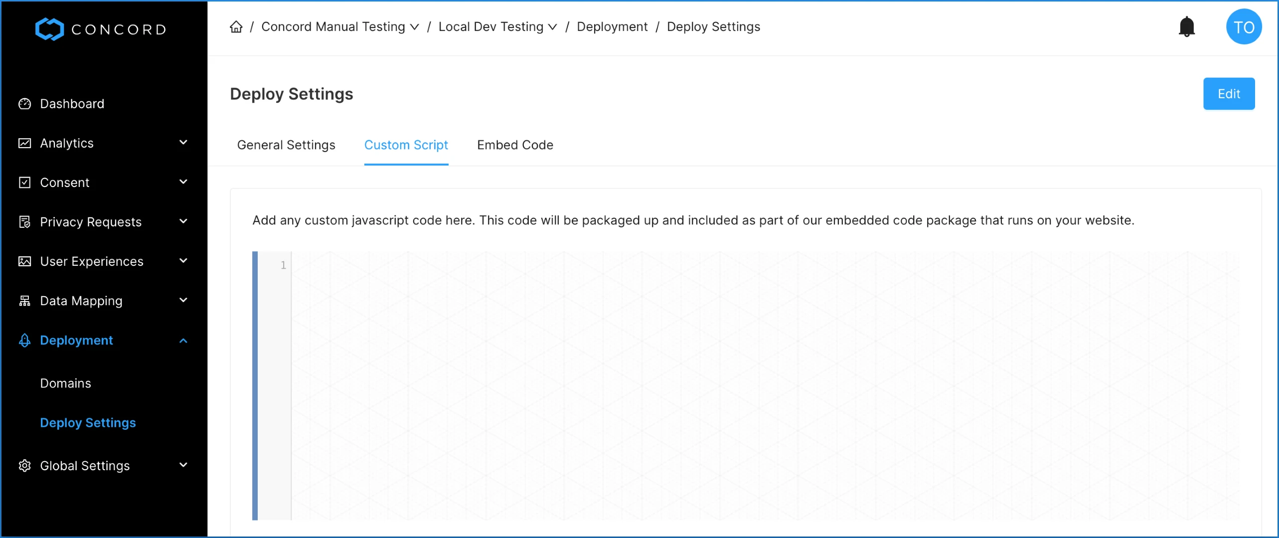 Custom Scripts