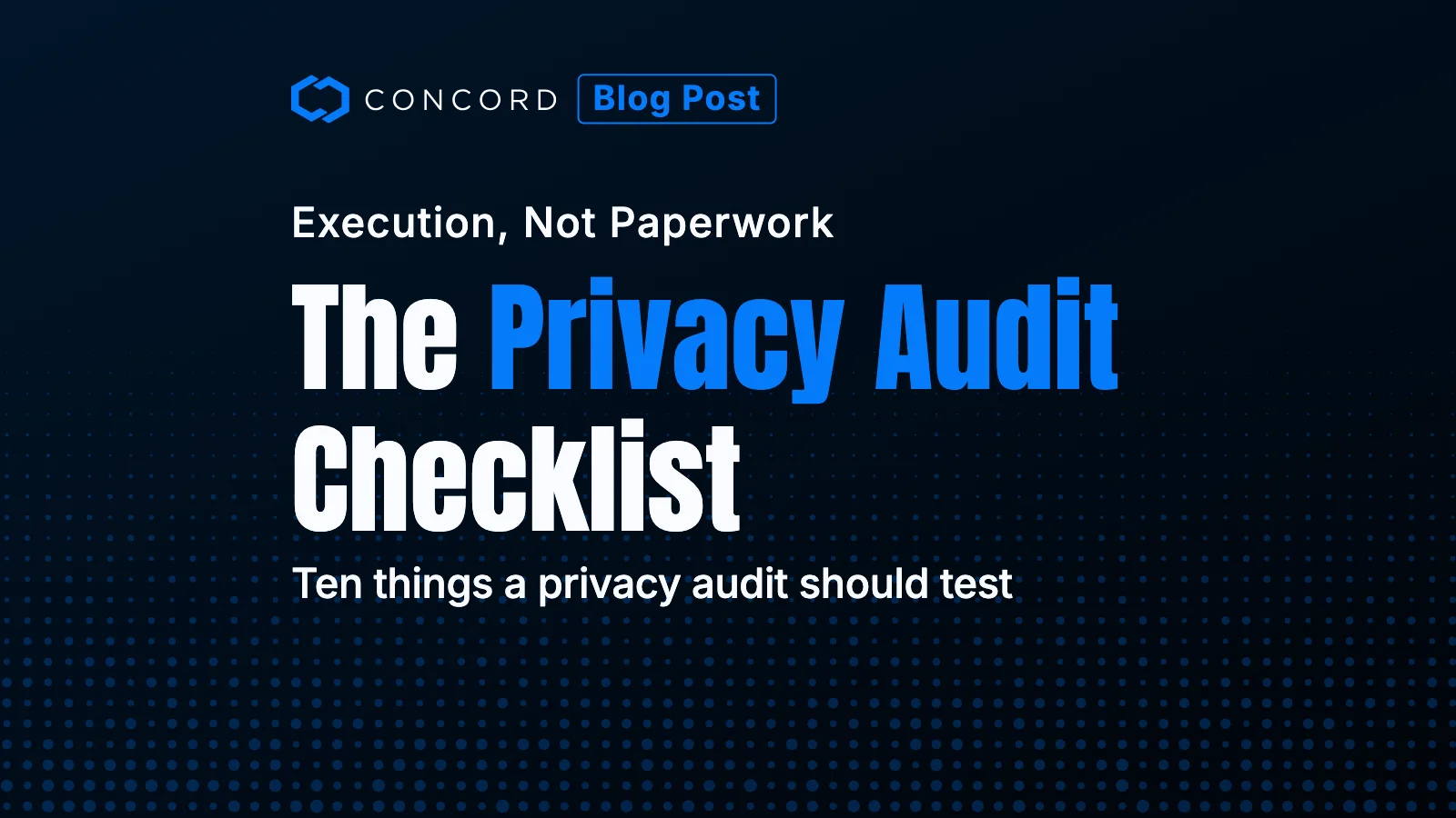 The Data Privacy Audit: What Privacy Teams Should Test