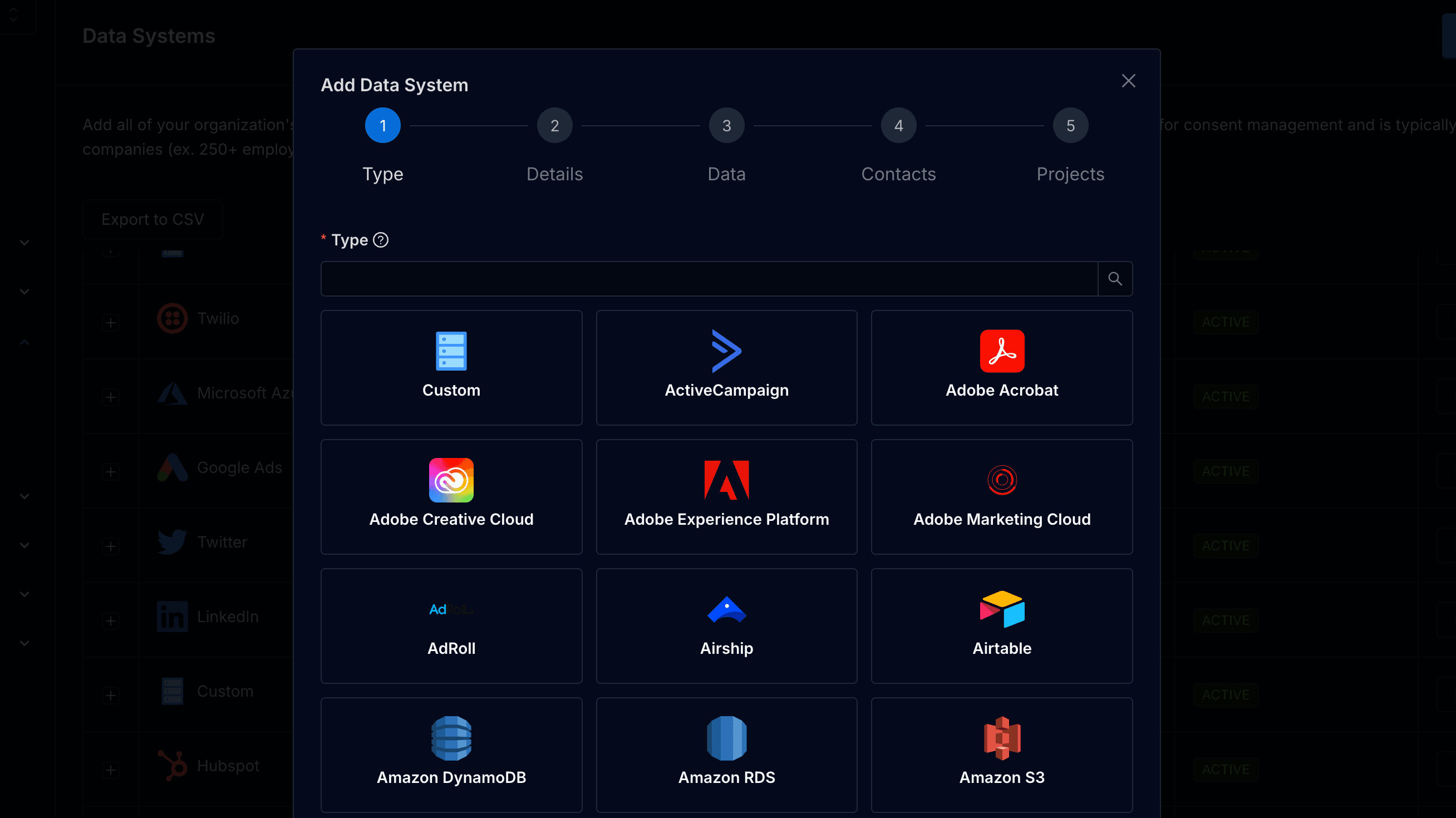 Data Mapping Example Screenshot | Concord