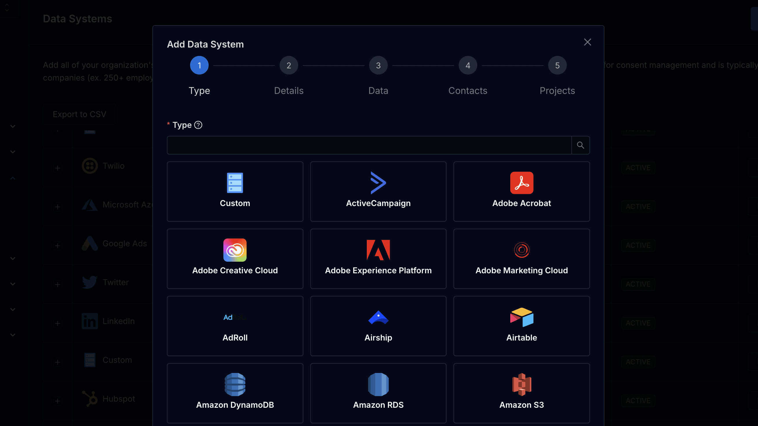 Data Mapping Example Screenshot | Concord