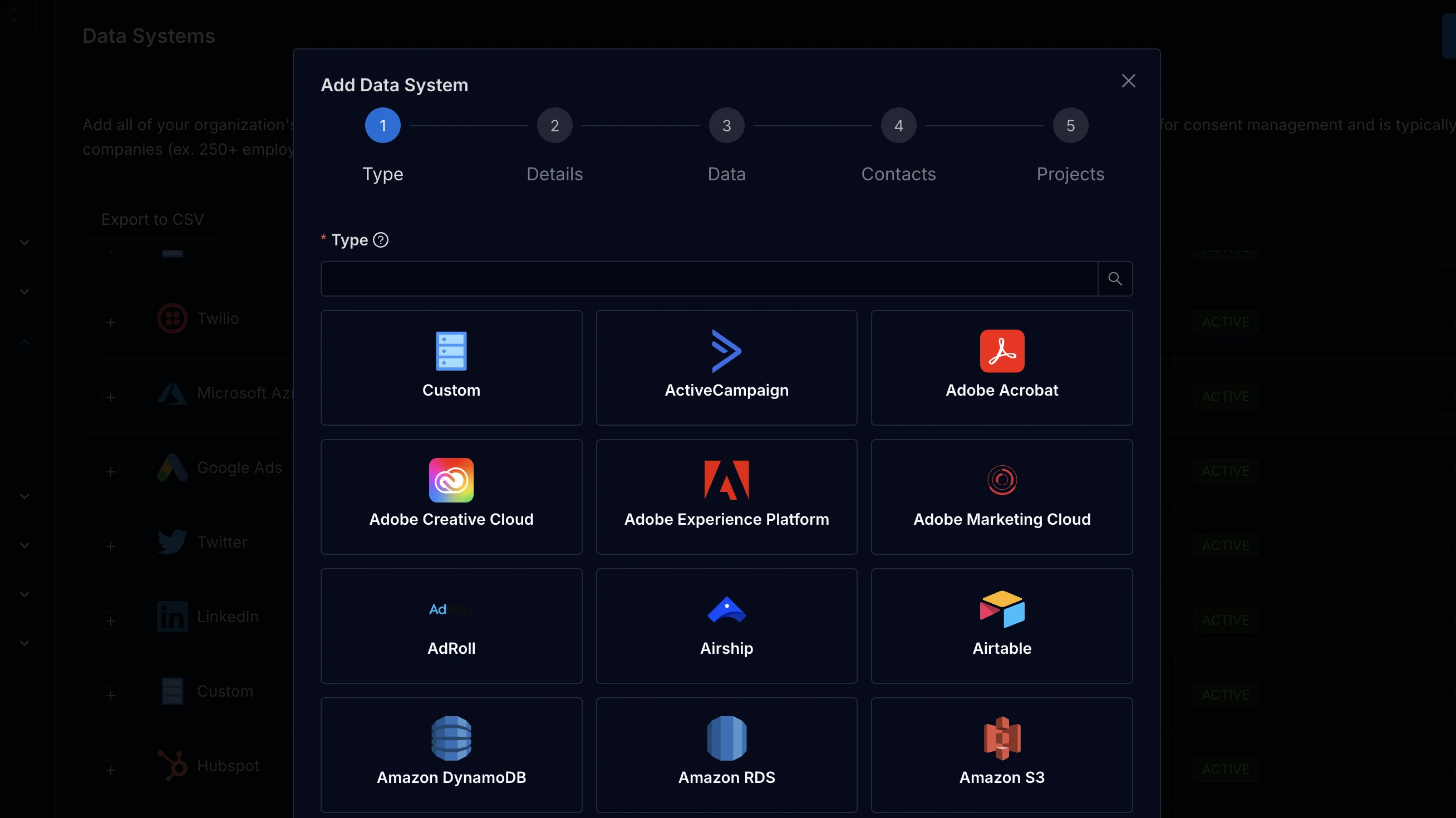 Data Mapping Example Screenshot | Concord