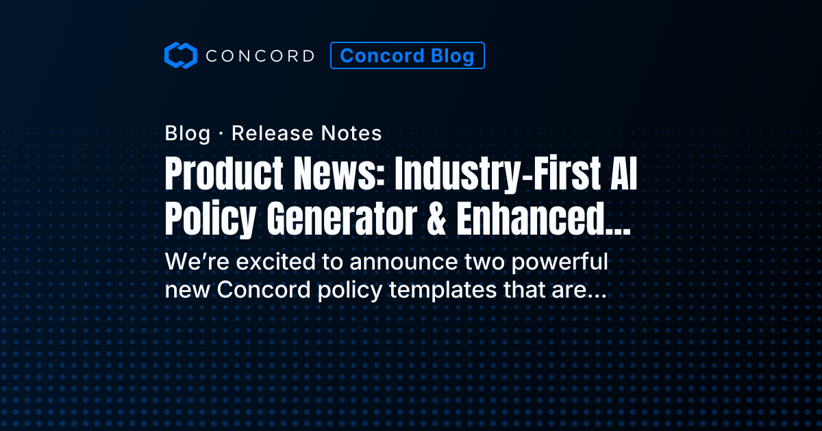 Product News: Industry-First AI Policy Generator & Enhanced Privacy ...