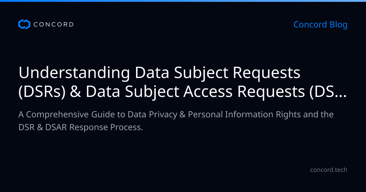 Understanding Data Subject Requests (DSRs) & Data Subject Access ...