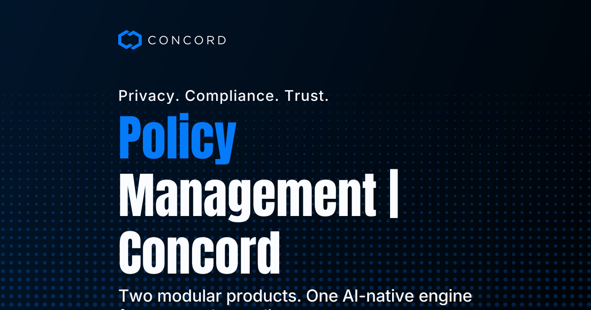 Policy Management | Concord